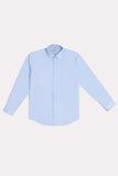 TAILORED FIT BLUE FORMAL SHIRT