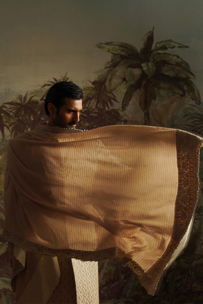 Shop Designer Luxury Black Shawl For Men Online â Republic by Omar Farooq