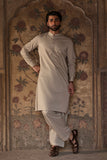 Sand Beige Egyptian Cotton Shalwar Kameez